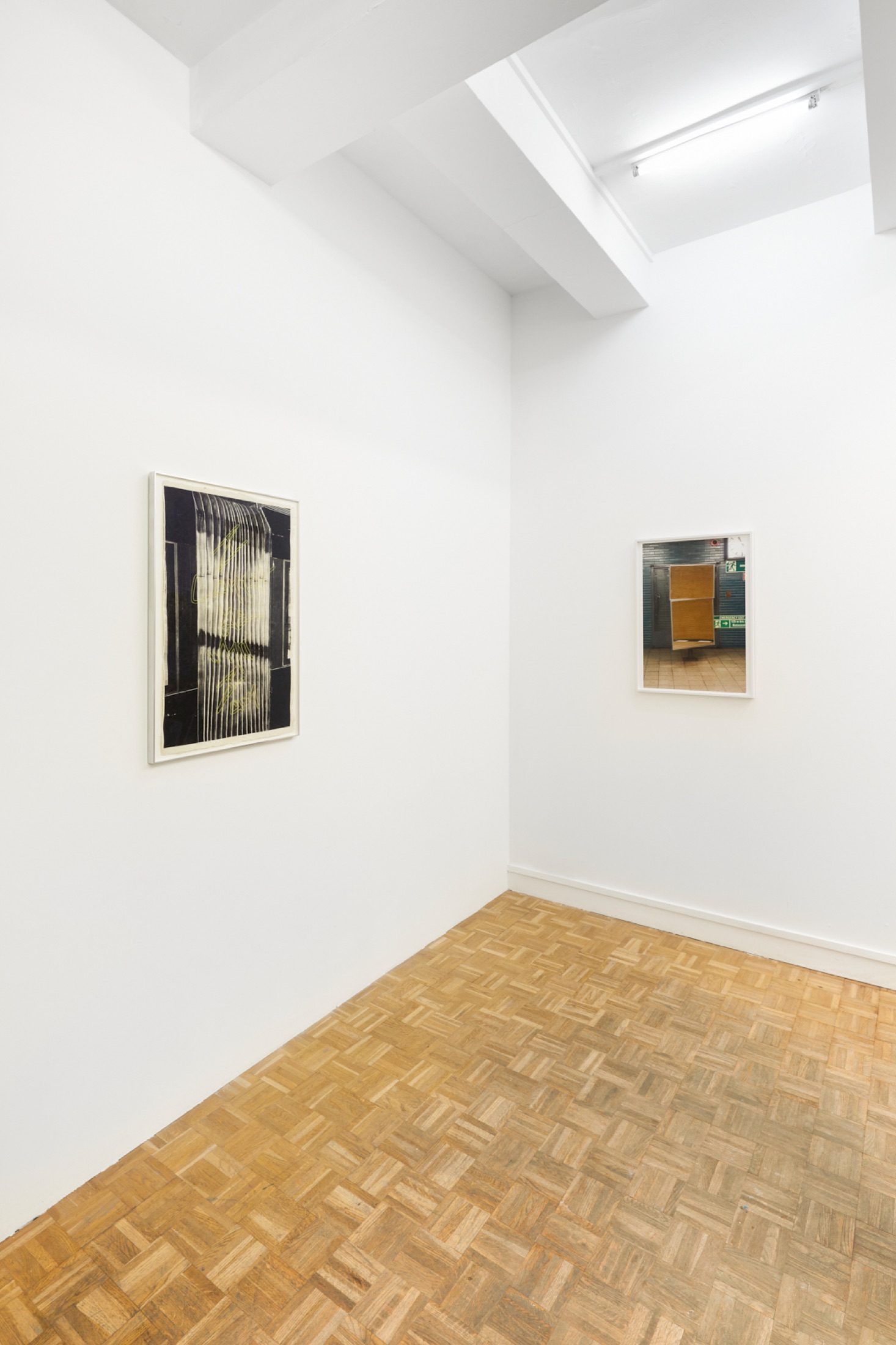 Installation view of Hues, Bremond Capela, Paris, France, 2024
